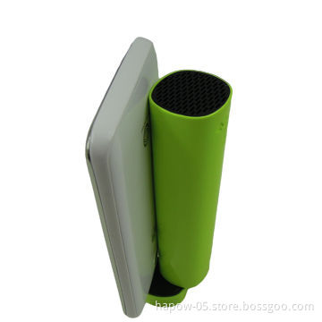 Portable Power Bank with 2014 New Mini Speaker for Headphones & External Battery, 3W Rated Power